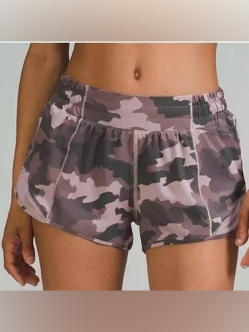 Lululemon 🍋, camo shorts. Size 10